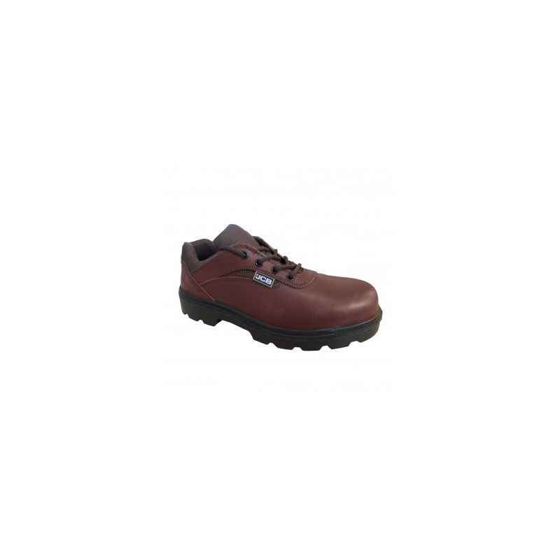 JCB PICKER Steel Toe Brown Safety Shoes, Size: 10