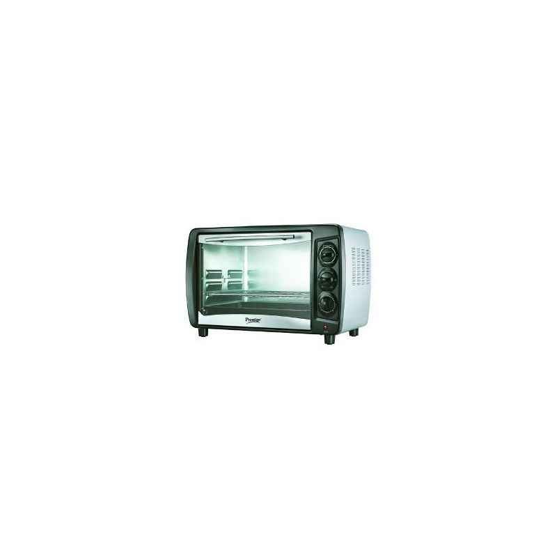 Prestige 1500W Black & Silver Oven Toaster Grill, POTGH 36 PCR
