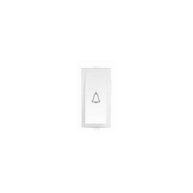 Benlo 10AX ISI Certified Bell Push Modular Switch, BS 16008 (Pack of 20)