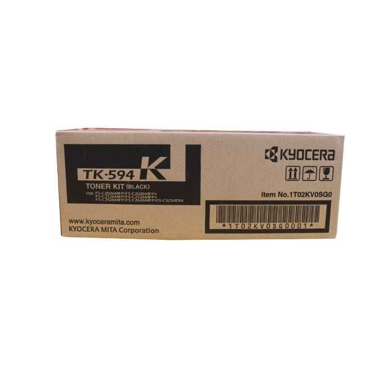 Kyocera Black Toner Cartridge, TK 594K