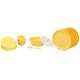 Signoraware Lemon Yellow 21 Pieces Round Dinner Set, 201