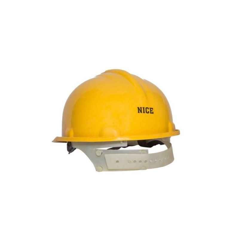 Nice Nape make Yellow Safety Helmet (Pack of 10)