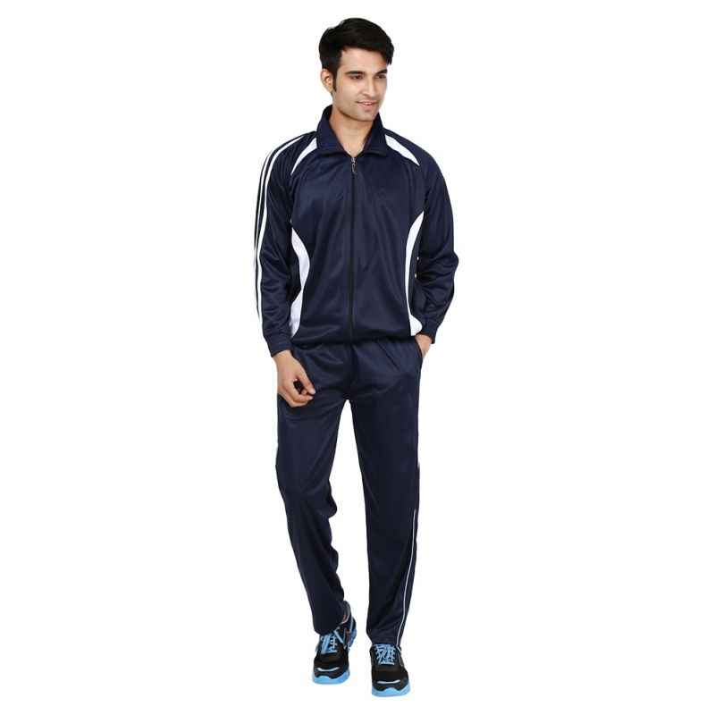 VDG T06 Navy Blue Sportswear Tracksuit, Size: 46