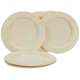 Signoraware Off White Cake Plate, 225 (Pack of 6)