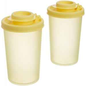 Signoraware Lemon Yellow 140 ml Polypropylene Spice Shaker, 213 (Pack of 2)