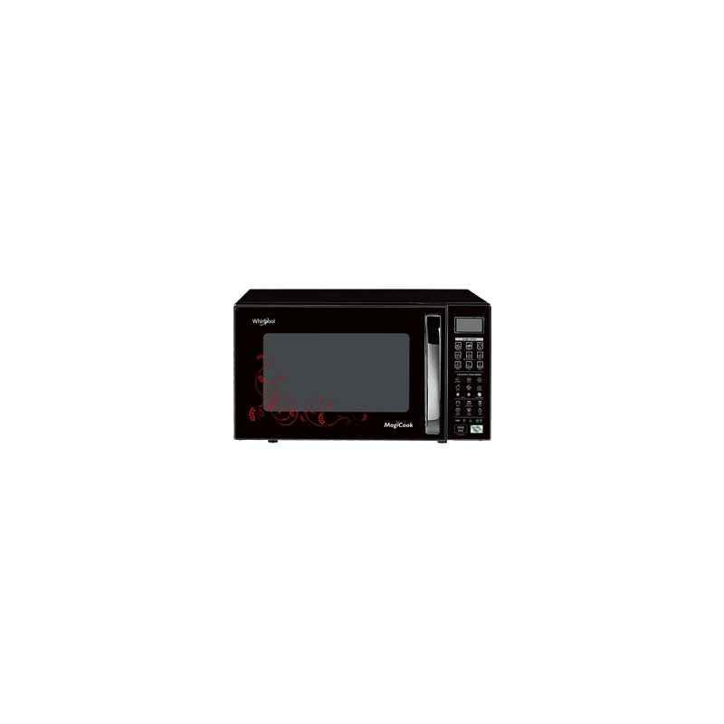Whirlpool Magicook Flora 23 Litre Black Convection Microwave Oven