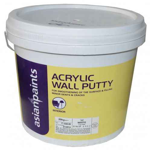 Buy Asian Paints Acrylic Wall Putty, 1354 Gr-M0, Colour: White, 1