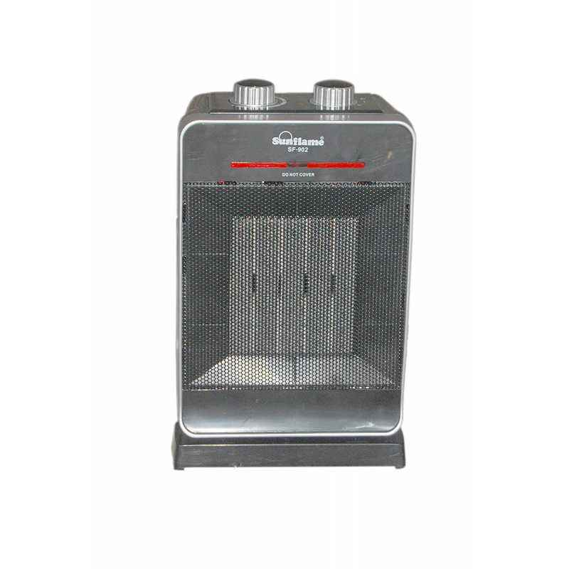 Sunflame 1000/2000W Black & Grey PTC Heater, SF-902