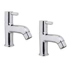 Kamal Pillar Faucet FLT, FLT-3411-S2 (Pack of 2)