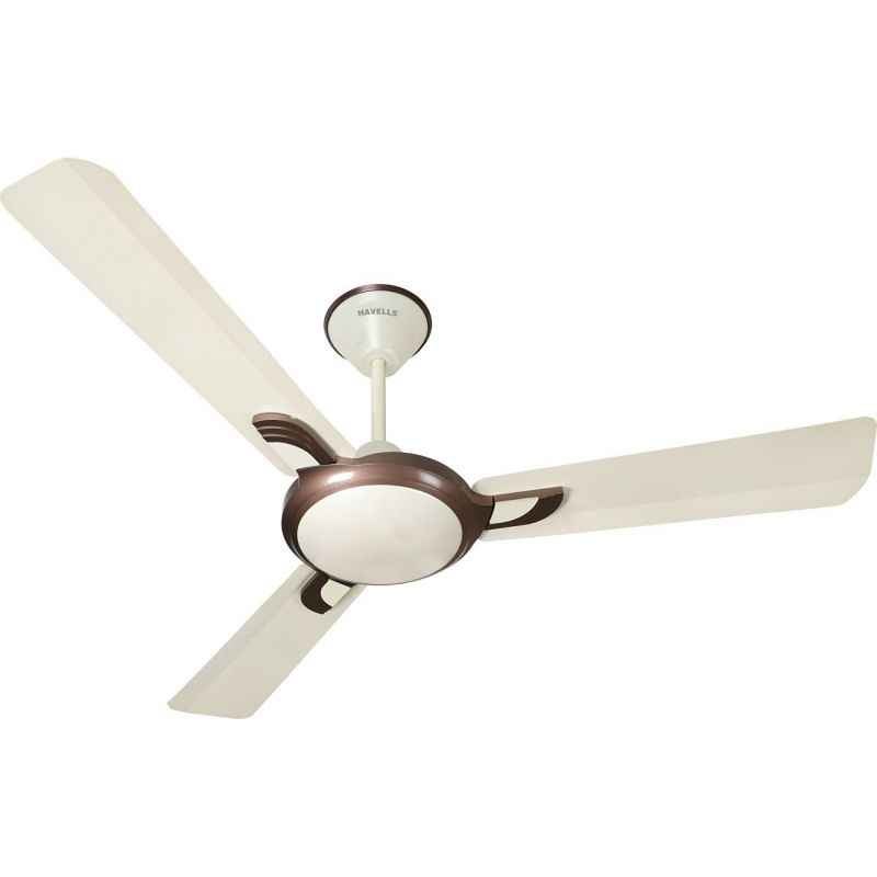 Havells 400rpm Areole Pearl Ivory Ceiling Fan, Sweep: 1200 mm