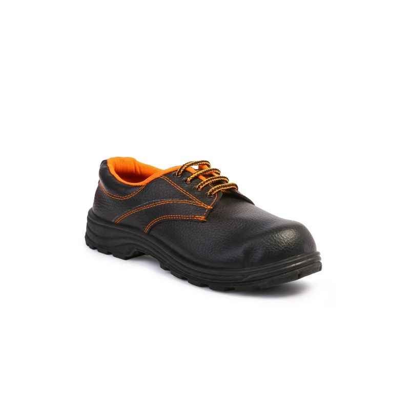 Safari Pro Safex Steel Toe Black Work Safety Shoes, Size: 10 (Pack of 24)