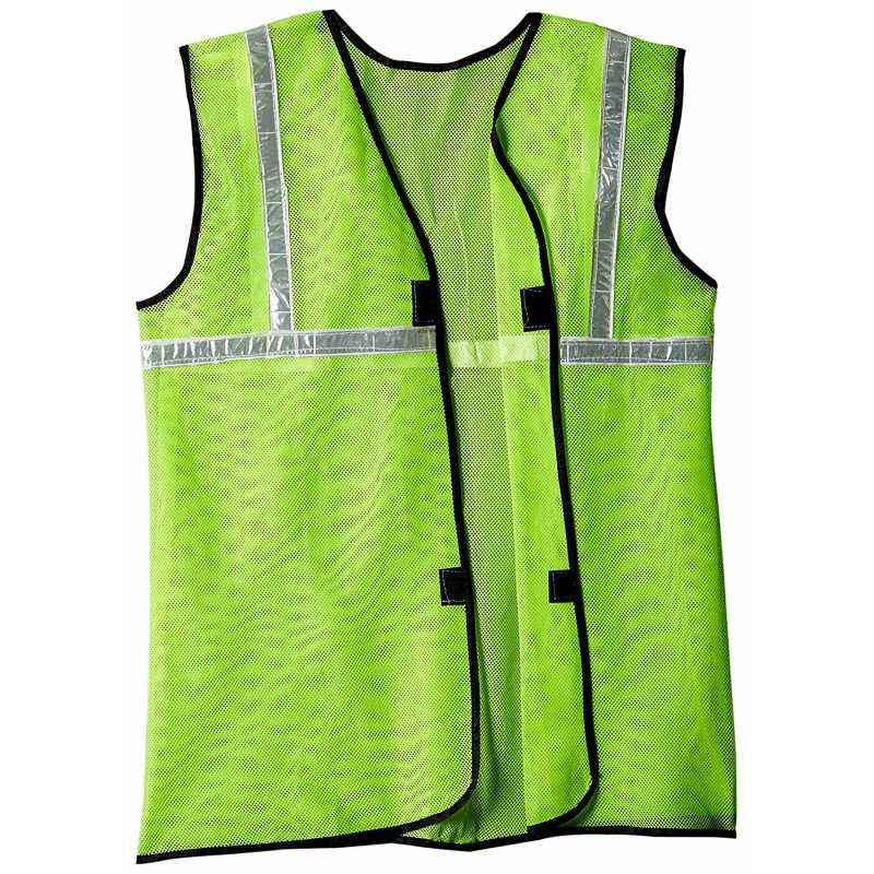 Safari Pro 1 Inch Green Mesh Type Reflective Safety Jacket