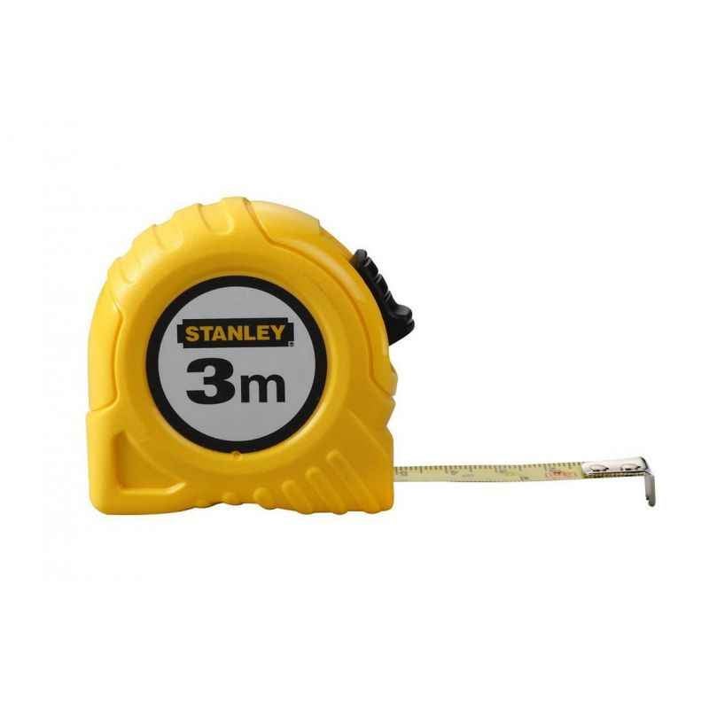 Stanley Measuring Tape, STHT30439, 3m Metric Only (Pack of 6)