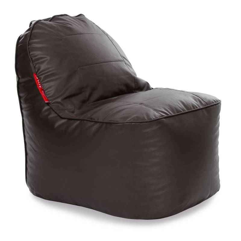 Style Homez Chocolate Brown Video Rocker Chair Bean Bag Cover, Size: XXL