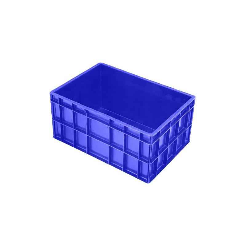 Supreme 650x450x315mm 76 Litre Blue Premium Plastic Crate, SCL-654531