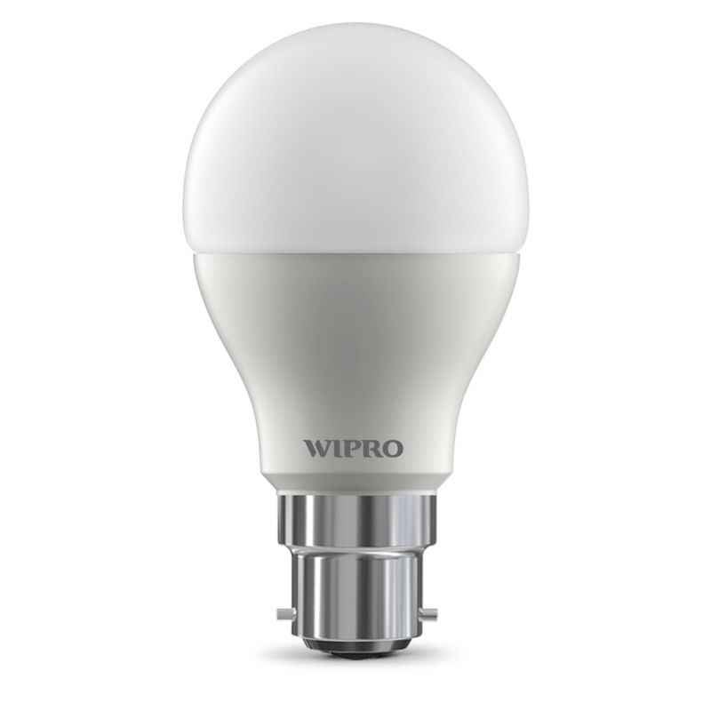 Wipro 9W B-22 Cool Day Light LED Bulbs (Pack of 2)