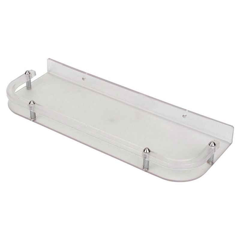 Taptree BFS-1807 18 Inch Acrylic Bathroom Front Shelf