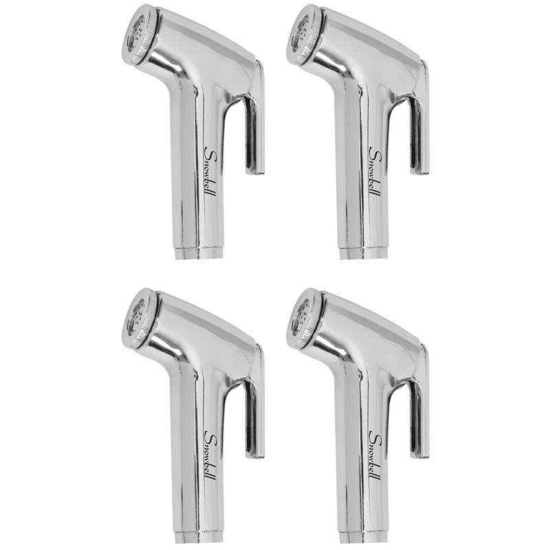 Snowbell Chrome Plated Head Continental Health Faucet (Pack of 4)