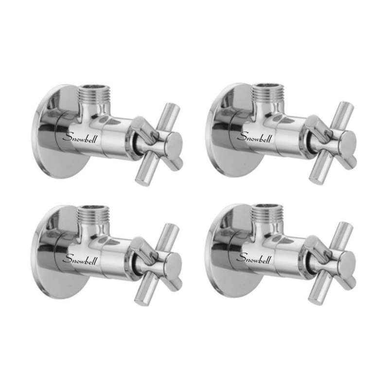 Snowbell Corsa Brass Angle Faucet (Pack of 4)