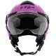 Vega Verve Motorbike Dull Purple Open Face Helmet, Size (Medium, 580 mm)