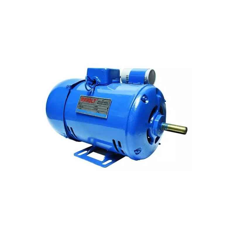 MXVOLT 0.75 HP 4 Pole Single Phase Foot Mounted FHP Induction Motor