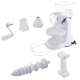 SM Pro-Grand White Manual Hand Fruit Juicer with Waste Collector