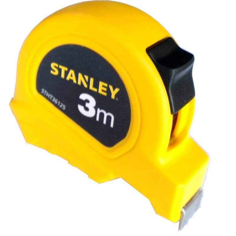 Stanley 13mm 3m Yellow Short Measuring Tape, STHT36125-812
