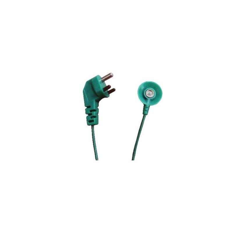 Electromark ESD Grounding Cord With 3-Pin Plug, 002003 (Pack of 5)
