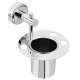 Abyss ABDY-1607 Chrome Finish Stainless Steel Glossy Finish Tooth Brush Holder (Pack of 9)
