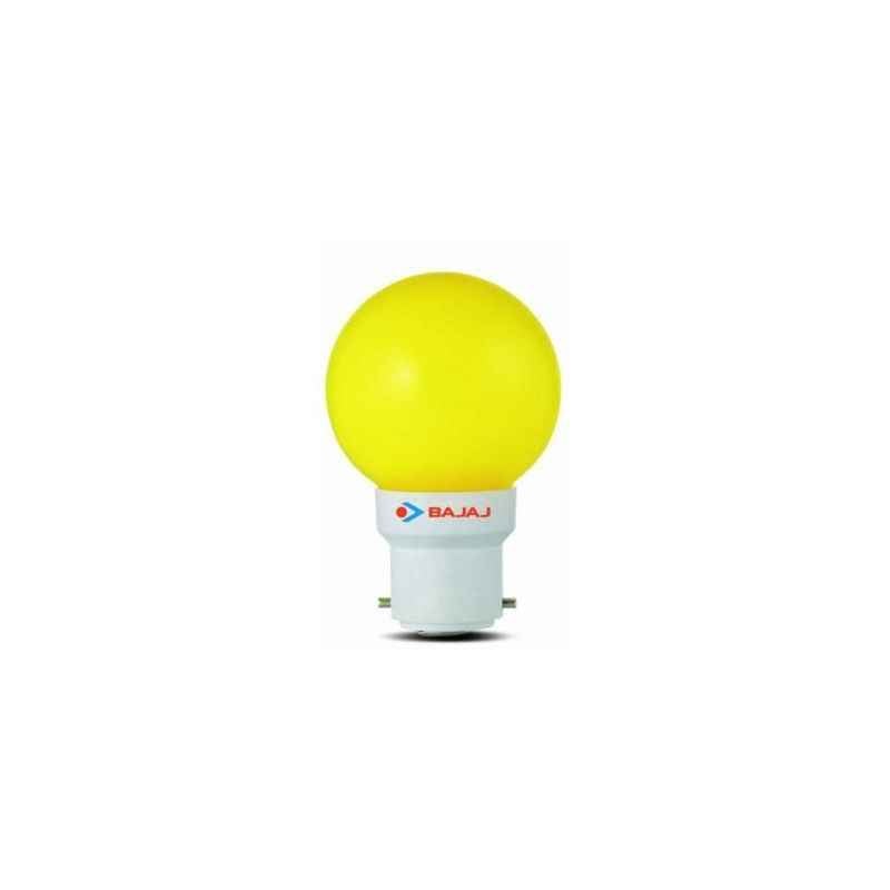 Bajaj 0.5W DECO Ping Pong Night LED Lamp Yellow (Pack of 4)
