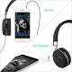 Portronics POR-645 Muffs-Pro Black Wireless Bluetooth Headphone with AUX Port