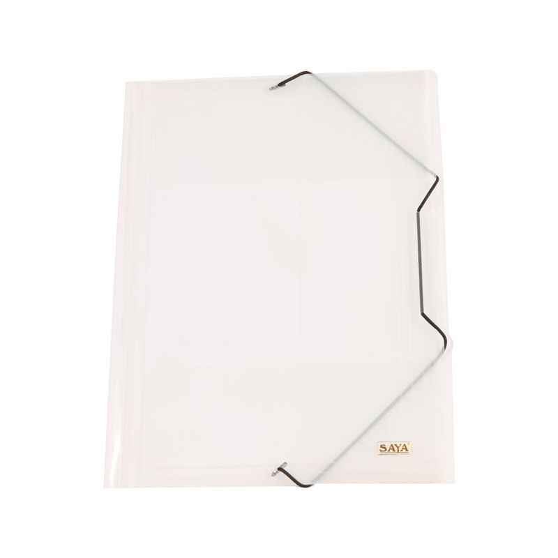 Saya Natural Elastic Folder, Dimensions: 250 x 35 x 360 mm (Pack of 2)