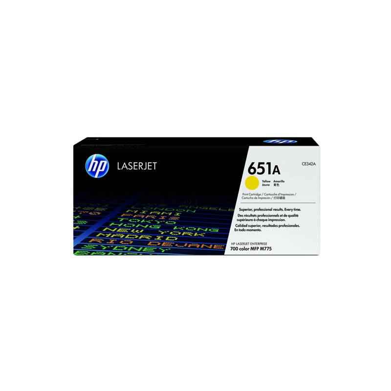 HP 5T Yellow LaserJet Cartridge, CE342A