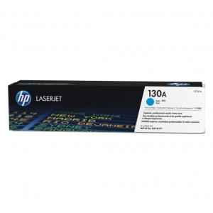 HP 130A Cyan Original LaserJet Toner Cartridge, CF351A