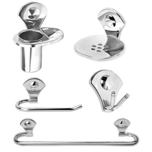 Buy Doyours Oscar Series Stainless Steel 5 Pieces Bathroom Accessories Set,  DY-0373 Online At Best Price On Moglix