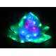 Tucasa Multi Colour Saraswati Ji LED Wall Hanging Light, DW-345