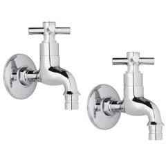 Kamal Washing Machine Bibcock-Cross, COR-2117-S2 (Pack of 2)