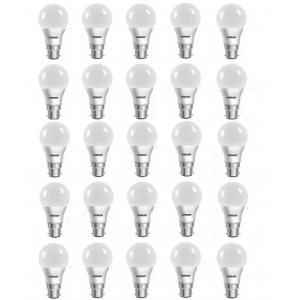 Eveready 7W B22 6500K LED Bulb, (Pack of 25)