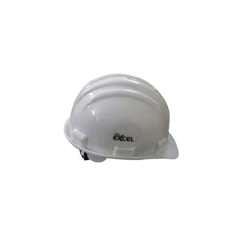 Buy Excel White Ratchet Type Safety Helmet Pack Of 5 Online At Best Price On Moglix 9698