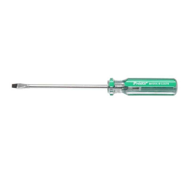 Proskit 89101A Line Color Slotted Screwdrivers (3.2x75mm)