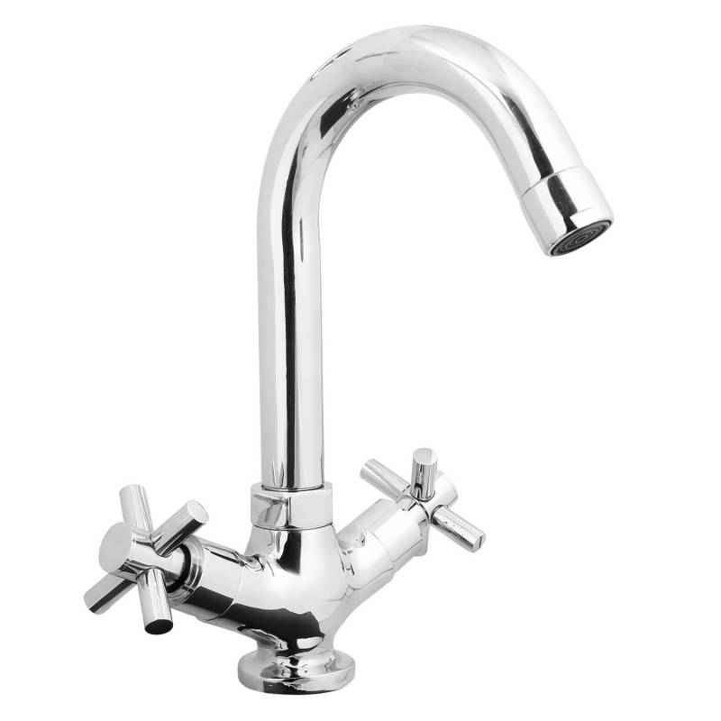 Kamal Centre Hole Basin Mixer - Corsa with Free Tap Cleaner, COR-2146