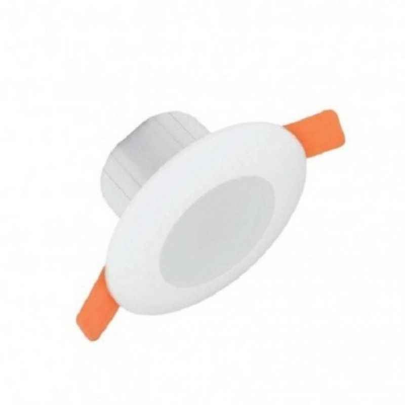 Syska MPD-3W Atomic White Down Light Recessed Ceiling Lamp (Pack of 2)