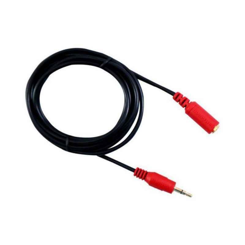 Honeywell 5m Black Male - Female Stereo Extension Cable