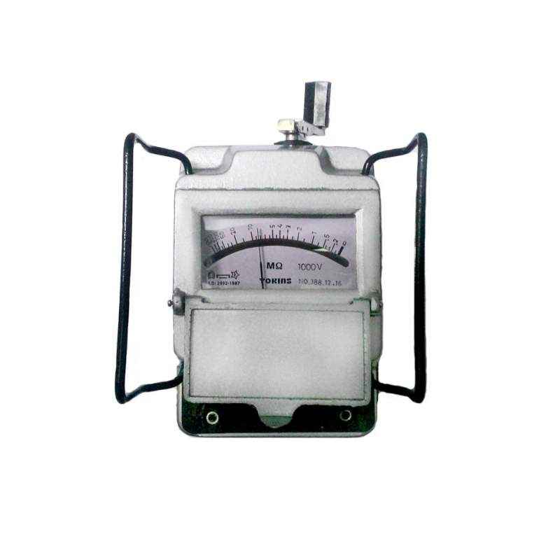 Yokins Metal Hand Driven 1000V Megger Insulation Tester, 1000 Megaohms