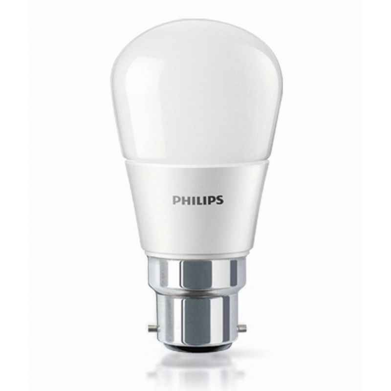 Philips 3W E-27 Cool Day Light LED Bulbs (Pack of 2)