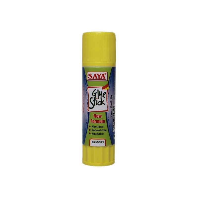Saya Glue Stick, Dimensions: 155 x 105 x 100 mm (Pack of 24)