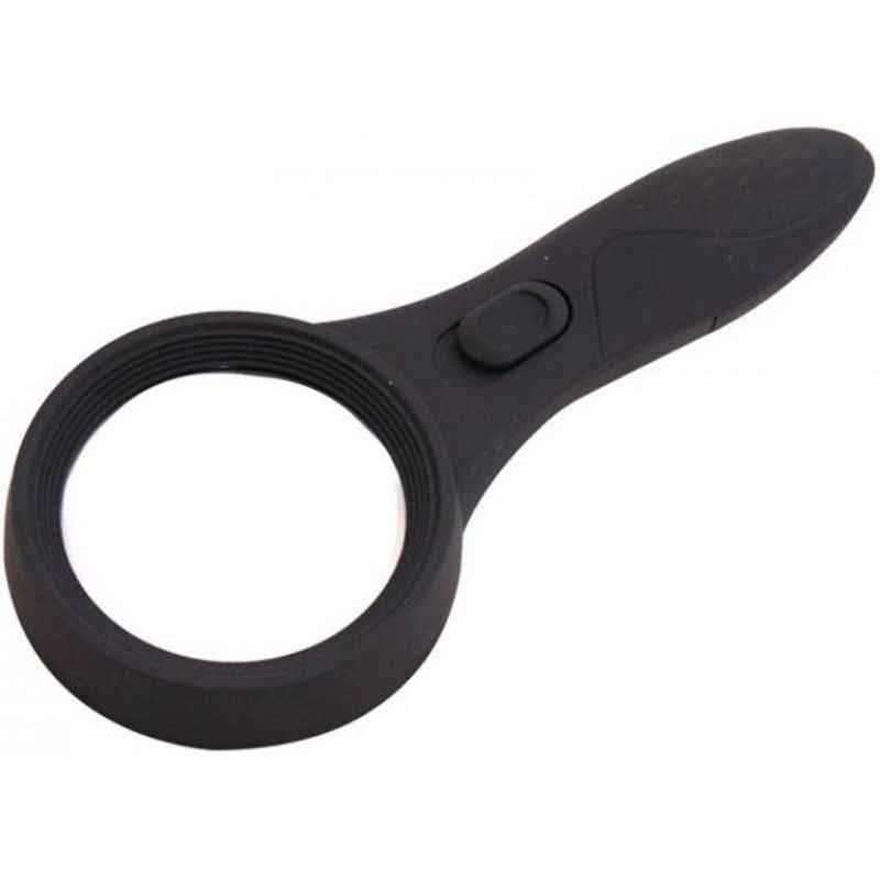 Stealodeal 65mm Black Magnifying Glass, Magnification: 4X