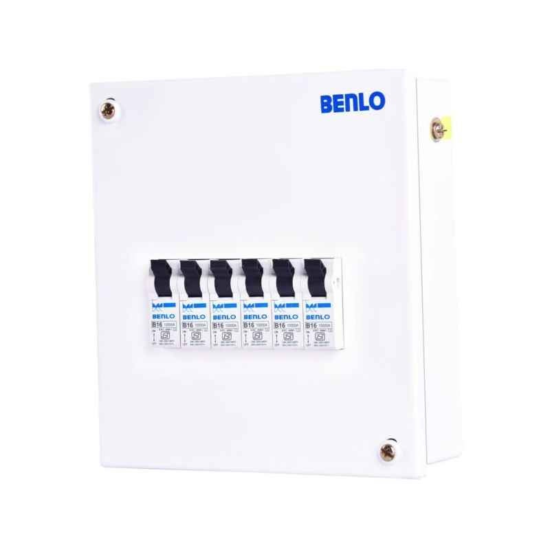 Benlo 10 Way Single Phase MCB Distribution Boards, BES10 (Pack of 20)
