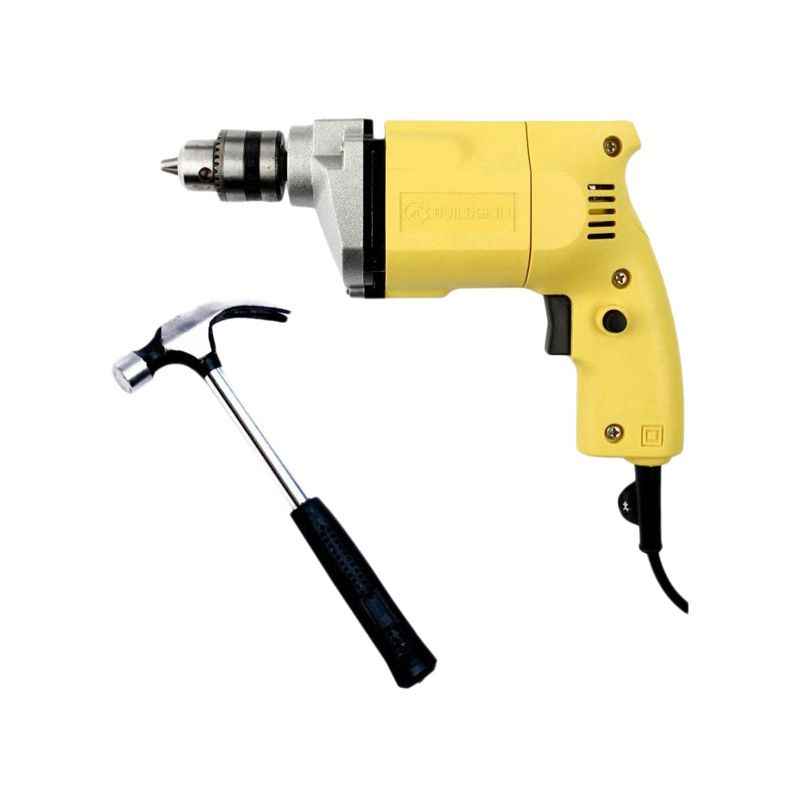 Buildskill 10mm Electric Drill Machine with Hammer, BED1100