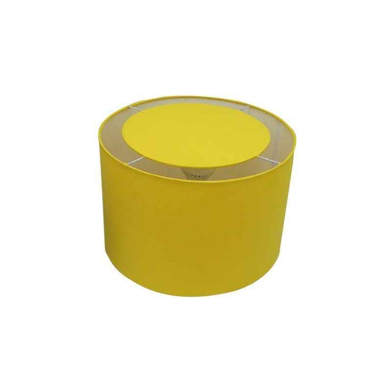 Tucasa Circular Split Yellow Floor Lamp, LG-987